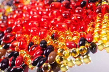 kapsül yansıtılmış yüzeyi