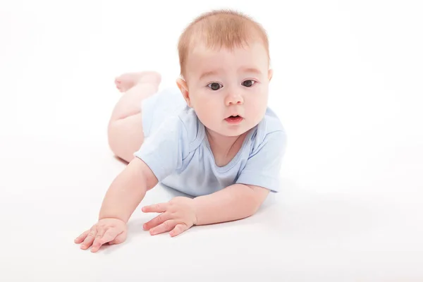 Söpö vauva poika — kuvapankkivalokuva