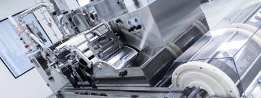 bitki odasında çelik makine