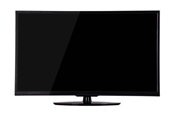 modern thin plasma LCD TV