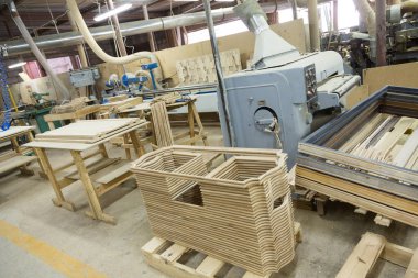 Ahşap kapılar fabrika iç