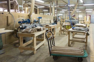 Ahşap kapılar fabrika iç