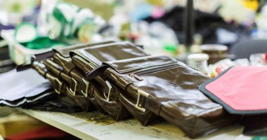 Malzeme ve aksesuarları, çanta Sanayi üretim 