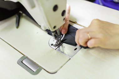 Kadın dikiş çanta detay