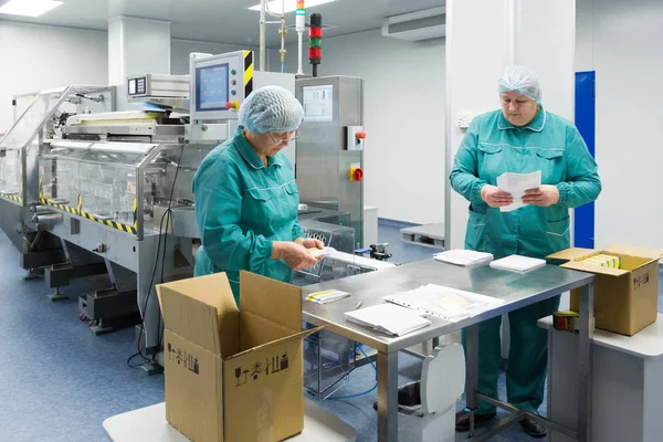 Dentro Calça Farmacêutica Minskinterkaps Minsk Bielorrússia — Fotografia de Stock