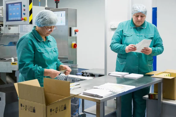 Dentro Del Pantalón Farmacéutico Minskinterkaps Minsk Bielorrusia —  Fotos de Stock