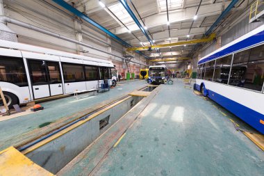 Belcommunmash endüstriyel fabrika içinde Minsk, Beyaz Rusya