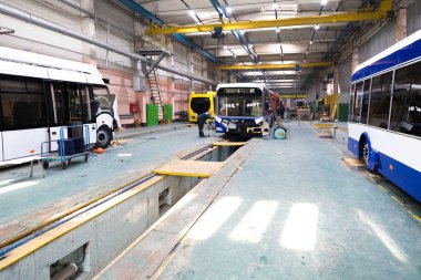Belcommunmash endüstriyel fabrika içinde Minsk, Beyaz Rusya