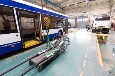 Belcommunmash endüstriyel fabrika içinde Minsk, Beyaz Rusya