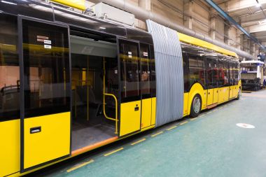 Belcommunmash endüstriyel fabrika içinde Minsk, Beyaz Rusya