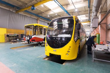 Belcommunmash endüstriyel fabrika içinde Minsk, Beyaz Rusya