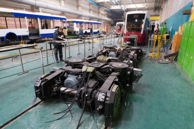 Belcommunmash endüstriyel fabrika içinde Minsk, Beyaz Rusya