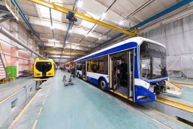 Belcommunmash endüstriyel fabrika içinde Minsk, Beyaz Rusya