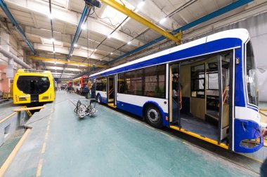 Belcommunmash endüstriyel fabrika içinde Minsk, Beyaz Rusya
