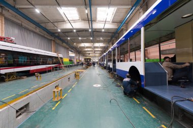 Belcommunmash endüstriyel fabrika içinde Minsk, Beyaz Rusya