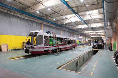 Belcommunmash endüstriyel fabrika içinde Minsk, Beyaz Rusya