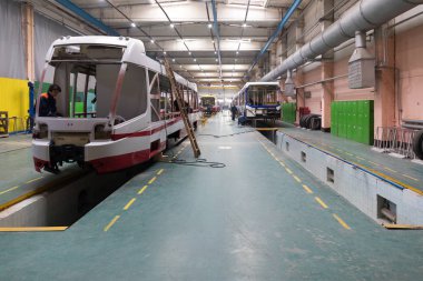 Belcommunmash endüstriyel fabrika içinde Minsk, Beyaz Rusya