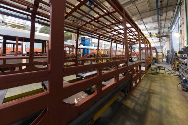 Belcommunmash endüstriyel fabrika içinde Minsk, Beyaz Rusya