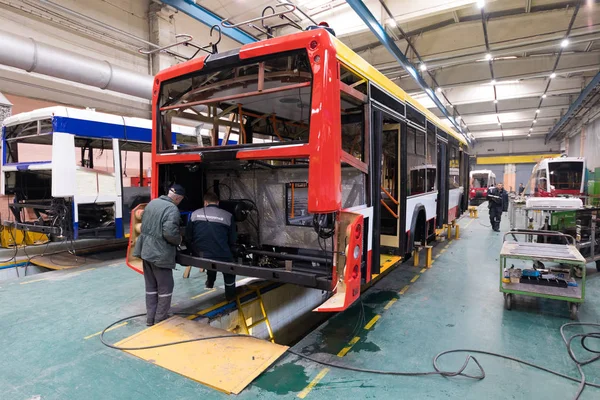 Belcommunmash endüstriyel fabrika içinde Minsk, Beyaz Rusya