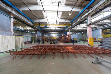 Belcommunmash endüstriyel fabrika içinde Minsk, Beyaz Rusya