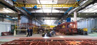 Belcommunmash endüstriyel fabrika içinde Minsk, Beyaz Rusya