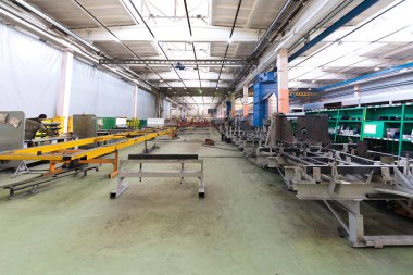 Belcommunmash endüstriyel fabrika içinde Minsk, Beyaz Rusya