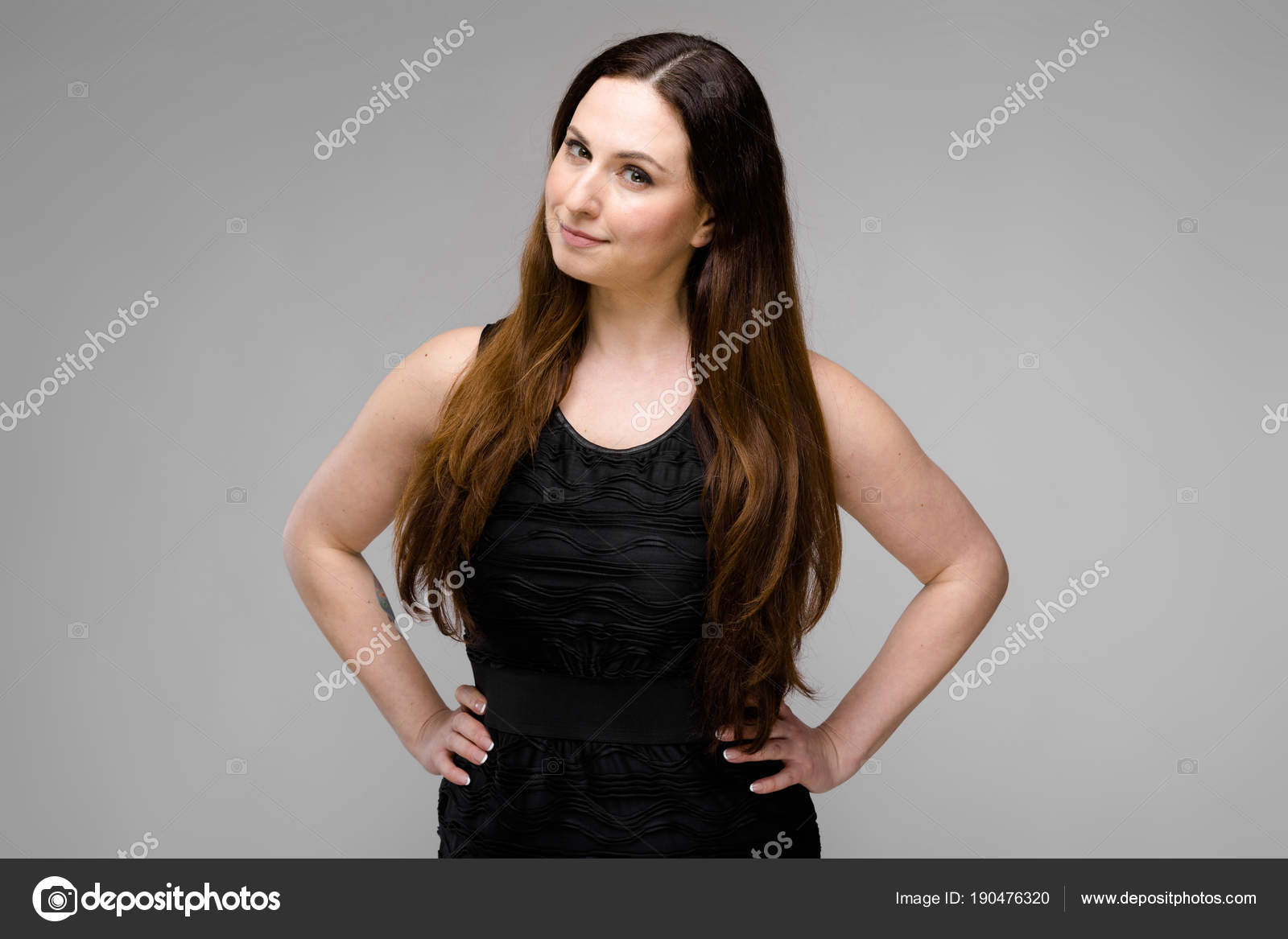 Curvy Brunette Glasses