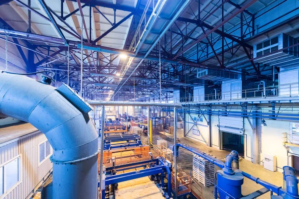 Fiberglas üretim endüstrisi ekipmanları üretim alanında