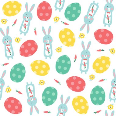 Paskalya yumurtalarında kusursuz desen. 