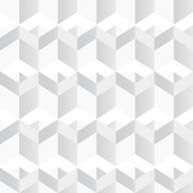 Beyaz geometrik doku. Sorunsuz arka plan. 