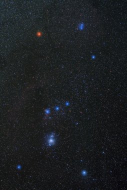 Orion takımyıldızı yıldızları