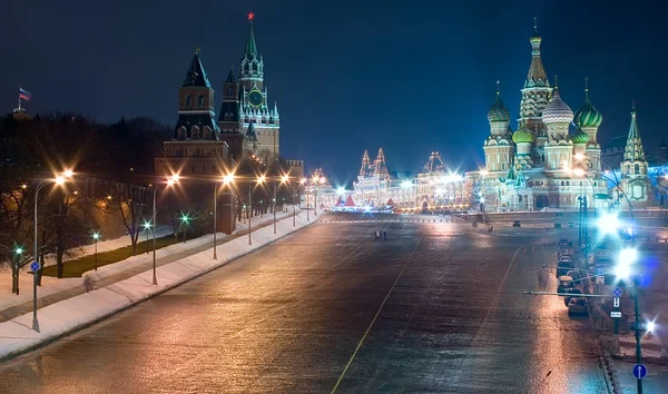 Kremlin van Moskou Rode plein — Stockfoto