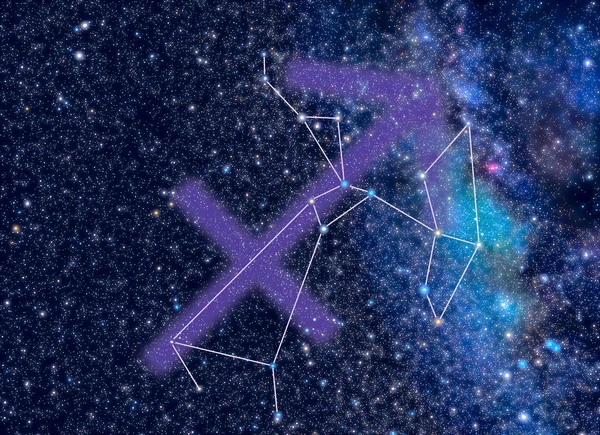 Saggitarius Constelación del zodíaco —  Fotos de Stock
