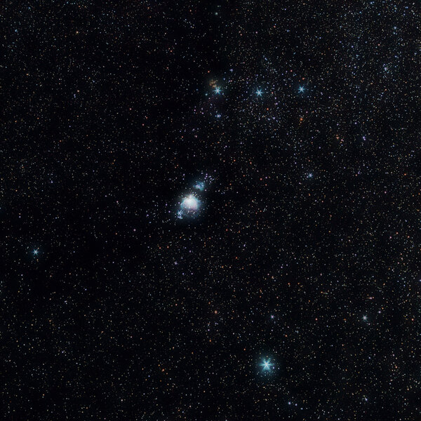Orion nebulae stars