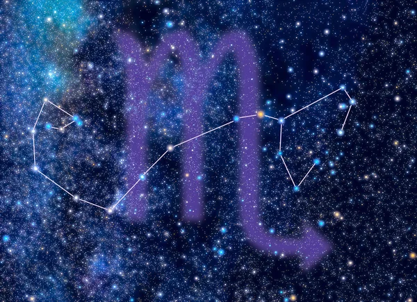 Scorpius Zodiac constellation — Stock Photo, Image
