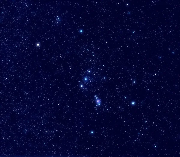 Orion takımyıldızı yıldızları — Stok fotoğraf