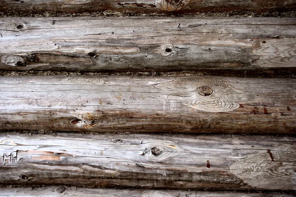 Old house wall logs — Stock Photo, Image