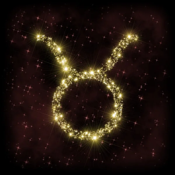 Znak Zodiak Taurus — Zdjęcie stockowe