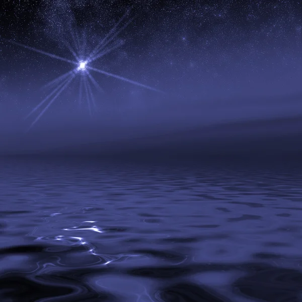 Горизонт океану наднової — стокове фото
