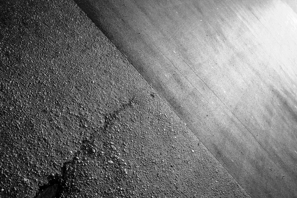 Světelná stopa asfalt — Stock fotografie
