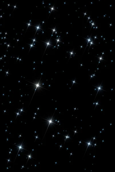 Stjärnor rymden bakgrund — Stockfoto