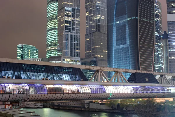 Moscow modern skyscrapers — Stock Photo, Image