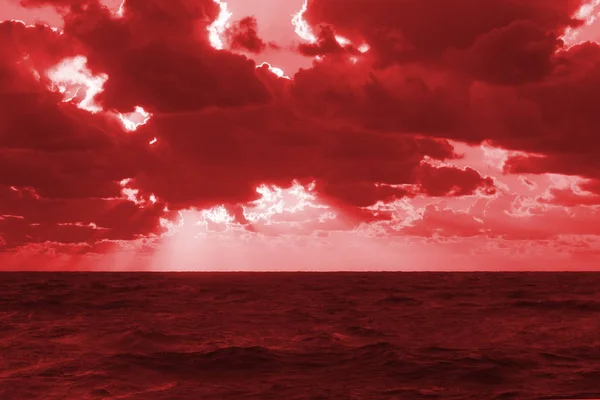 Морские облака — стоковое фото