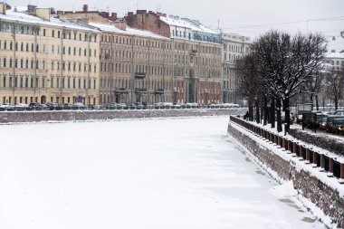 St. Petersburg Fontanka Nehri dolgu