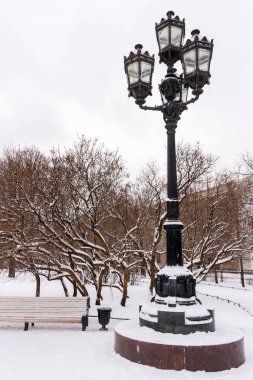 Eski vintage lanternt St.Petersburg