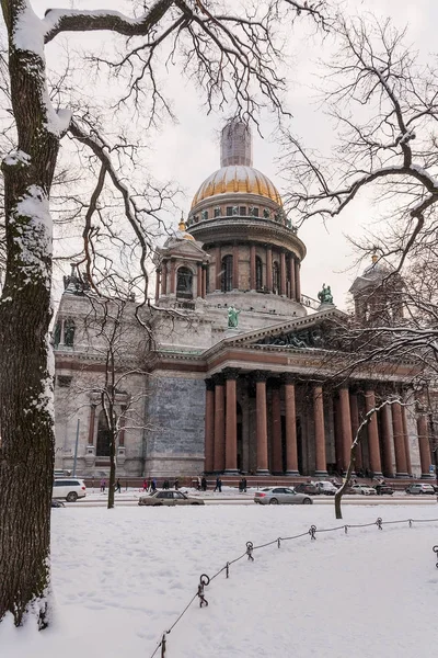 Saint isaac 's kathedrale Wahrzeichen petersburg — Stockfoto