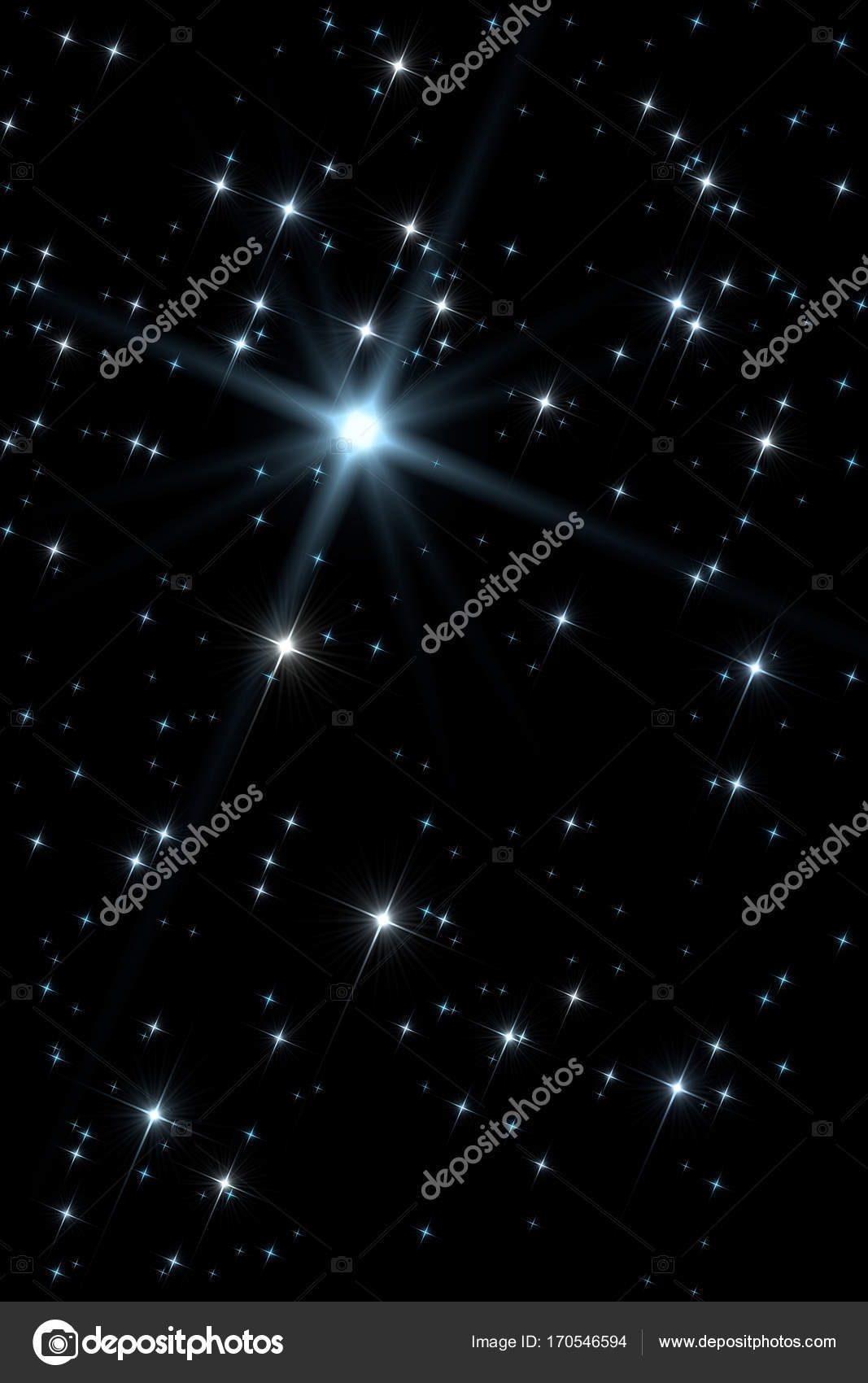 之星宇宙背景 图库照片 C Igordabari