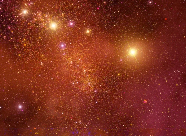 Фон космических звёзд — стоковое фото