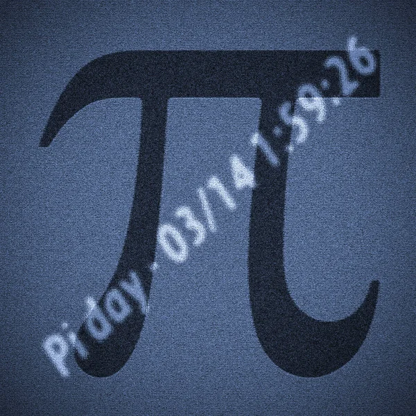 Aantal Pi-dag — Stockfoto