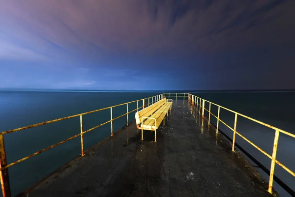 Tono scena paesaggio marino Immagine Stock